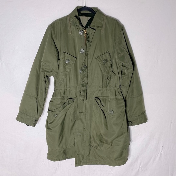Vintage Other - Vintage Peerless Garments LTD. Army Green Extreme Cold Weather Combat Parka S